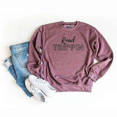 Road Trippin' Script Sweatshirt