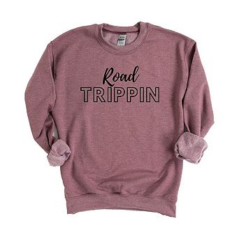 Road Trippin' Script Sweatshirt
