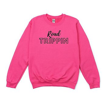 Road Trippin' Script Sweatshirt