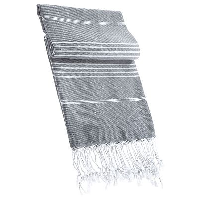 Turkish Cotton Beach Towel, Oversized Bath Towels For Bathroom, Pool, Travel, Picnics