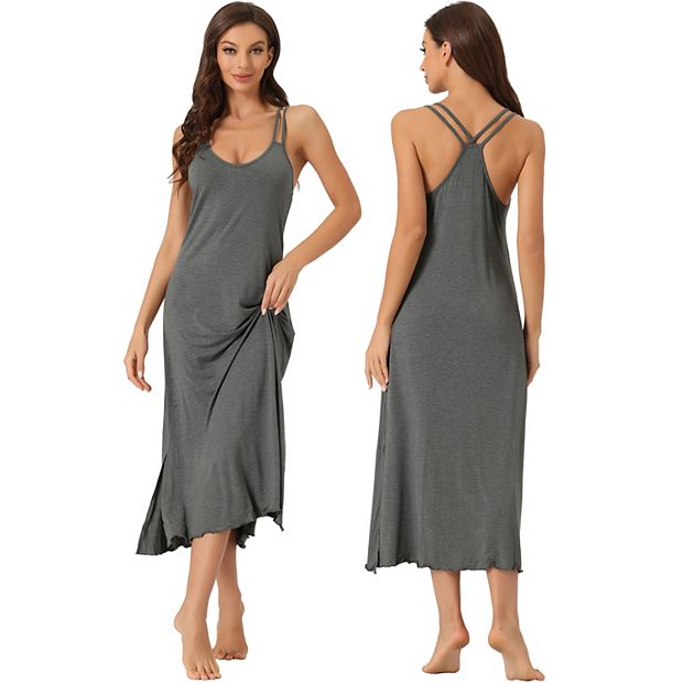 Slip pajama dress sales