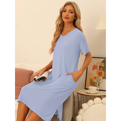 night shirt dress for women Women's Sutton Sleep Dress in White (Size: Small)