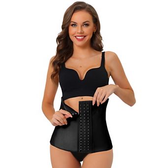 Women's 3 Hooks Waist Corset Workout Tummy Control Body Shaper For Weight Loss