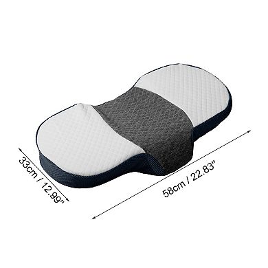Memory Foam Pillow For Neck And Shoulder Pain Ease Polyester Cotton