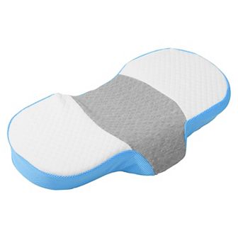 Memory Foam Pillow For Neck And Shoulder Pain Ease Polyester Cotton