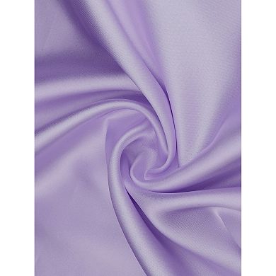 Women's Satin Pajamas Summer Outfits Short Sleeves Tops with Pants Silky Lounge Sets