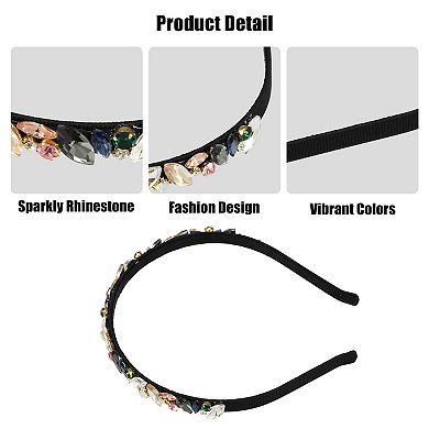 Bling Rhinestone Headband Unspecified Shapes Assorted Color Rhinestone Headband