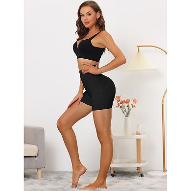 Women's High Waisted Shapewear Boyshort Tummy Control Panties