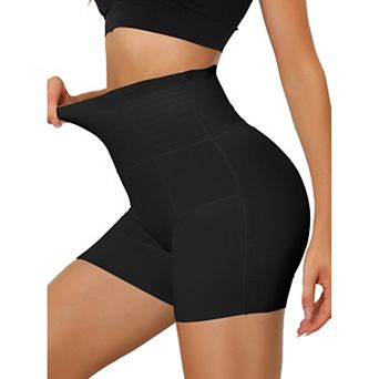 Women's High Waisted Shapewear Boyshort Tummy Control Panties