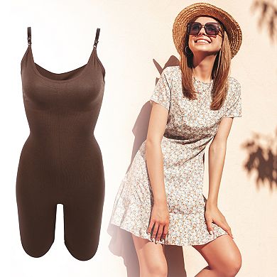 Women Shapewear Tummy Control Full Bust Body Shaper Bodysuit