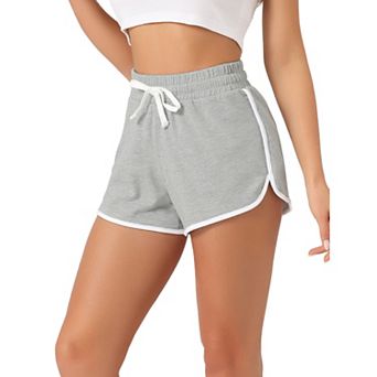 Women's Sweat Shorts Casual Summer Lounge Athletic Elastic Cotton Running Shorts