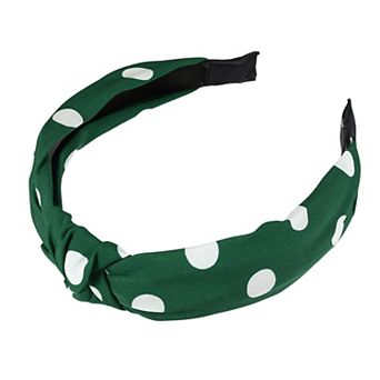 Polka Dot Headband Knotted Headbands For Women Knot Elastic Hair Hoop
