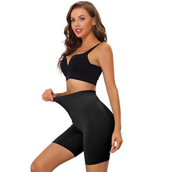 Women's High Waisted Shapewear Slip Shorts Slimming Tummy Control Knickers Panties
