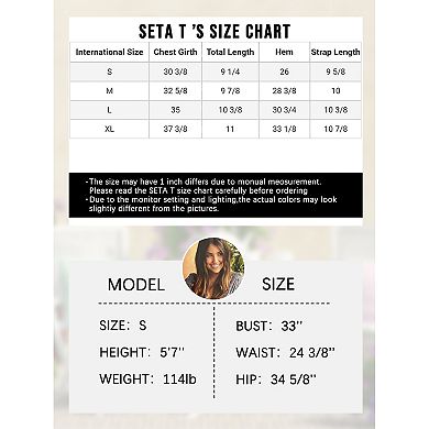 Women's Casual Sleeveless Crop Ribbed Knit Tank Top Spaghetti Strap Camisole Tops