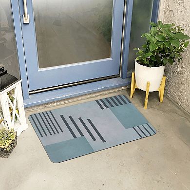 Outdoor All Weather Resistant Washable Porch Decorations Shoe Mat Doormat, 18" X 28"