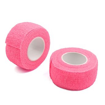 2 pc Pink 1" Width Non-woven Self Adhesive Tape Finger Elbow Wrist Ankle Roll