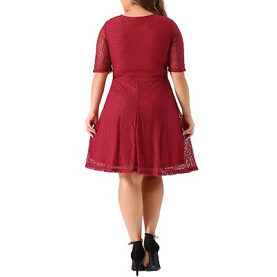 plus size formal swing dress www.Nuroco.com - Plus Size main image 1