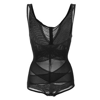 Women Shapewear Tummy Control Full Body Shaper Slimmer Mesh Belt