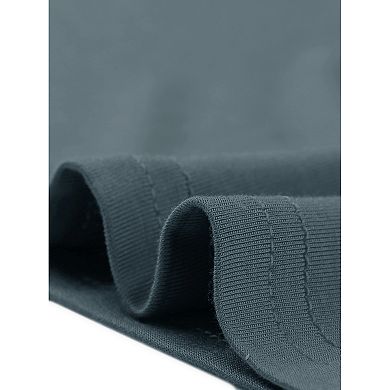 Women's Pajama V Neck Short Sleeves Sleepwear Stretchy Lounge Nightgowns