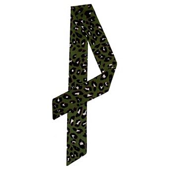 Women's Skinny Leopard Print Leisure Neckerchief Scarves