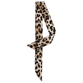 Women's Skinny Leopard Print Leisure Neckerchief Scarves