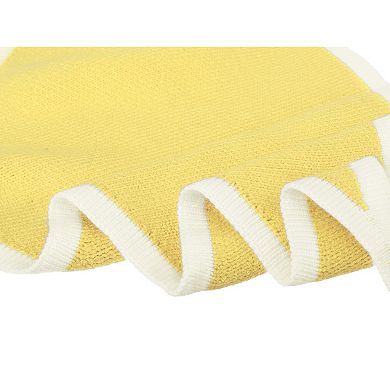 Women's Contrast Color Triangle Neck Scarves Knit Scarf Neckerchief