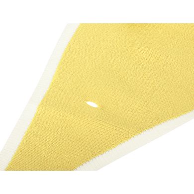 Women's Contrast Color Triangle Neck Scarves Knit Scarf Neckerchief