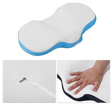 Memory Foam Pillow Home Neck Support Sleep Pillow Polyester Cotton