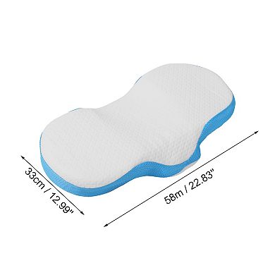 Memory Foam Pillow Home Neck Support Sleep Pillow Polyester Cotton