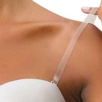 Women's Clear Bra Straps Replacement Invisible Shoulder Straps 3 Pairs