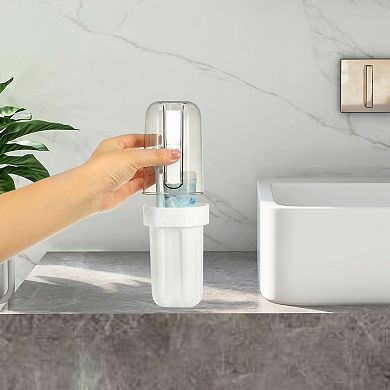 Lightweight Toothbrush Holders Case For Travel 2.99"x2.83"x8.27"