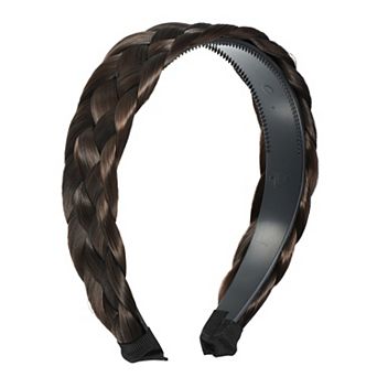 1.61" Wide Synthetic Hair Braided Headband Hair Hoop For Women