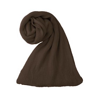 Women's Rectangle Shape Winter Warm Long Knitted Scarf