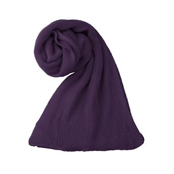 Women's Rectangle Shape Winter Warm Long Knitted Scarf