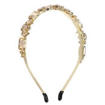Fashion Vintage Thin Rhinestone Metal Headbands Hair Accessories