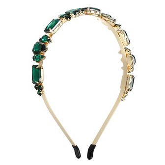 Fashion Vintage Thin Rhinestone Metal Headbands Hair Accessories