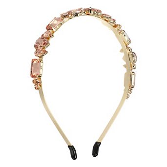 Fashion Vintage Thin Rhinestone Metal Headbands Hair Accessories
