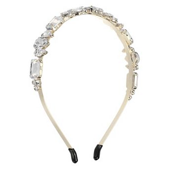 Fashion Vintage Thin Rhinestone Metal Headbands Hair Accessories