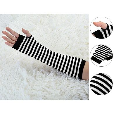 Unisex Classic Fashion Stretch Fingerless Arm Warmmer Oversleeve