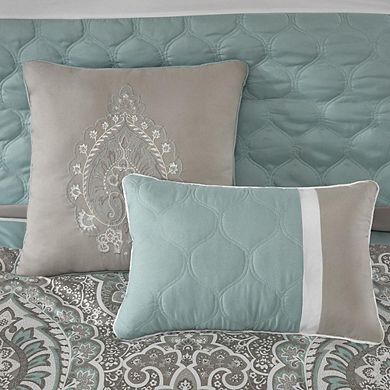 8-piece Printed Comforter Set