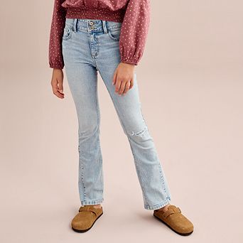 Girls 6-20 SO® High Rise Flare Jeans in Regular & Plus