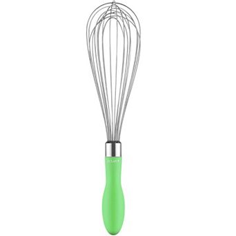 Zulay Kitchen Stainless Steel Balloon Whisk 12 Inch with Non-slip Silicone Handle