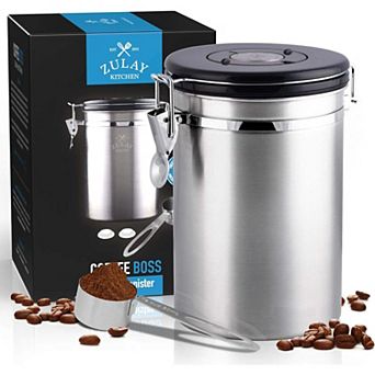 Zulay Kitchen Airtight Coffee Canister (Large)