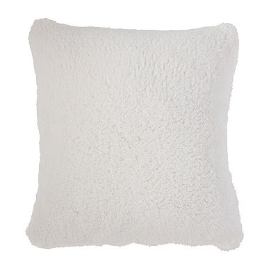Greendale Home Fashions Sherpa Throw Pillow Cover