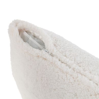Greendale Home Fashions Sherpa Throw Pillow Cover