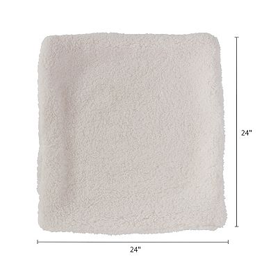 Greendale Home Fashions Sherpa Throw Pillow Cover