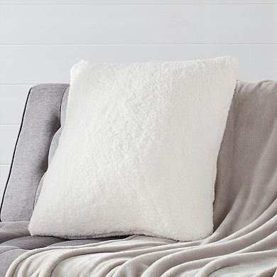 Greendale Home Fashions Sherpa Throw Pillow Cover