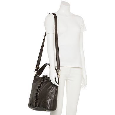 AmeriLeather Mandy Leather Satchel