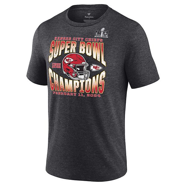 Men's Fanatics Kansas City Chiefs Super Bowl LVIII Champions Tee