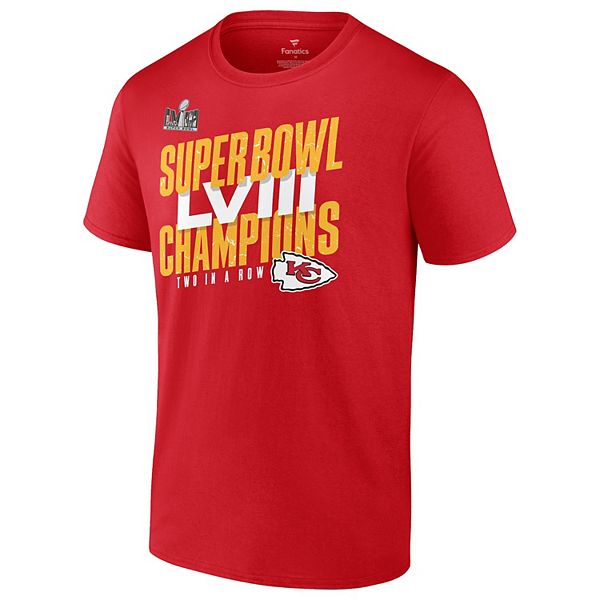 Men's Fanatics Kansas City Chiefs Super Bowl LVIII Champions Tee